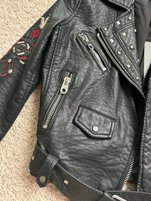 Vigoss faux leather jacket. XS thumbnail 5