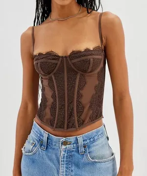 Urban Outfitters Out From Under Modern Love Corset Top thumbnail 3