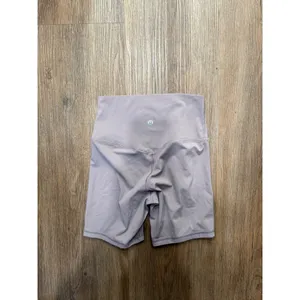 Lululemon Align High Rise Biker Shorts 6" Mauve Purple Nulu Yoga Athletic Size 4 thumbnail 3