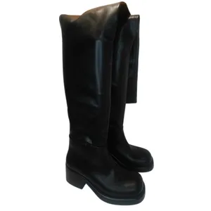 Black thigh high Boots by Jeffrey Campbell sz 5 thumbnail 3