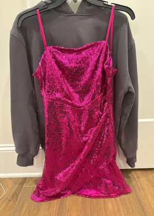 Dillard's Pink Dress thumbnail 1
