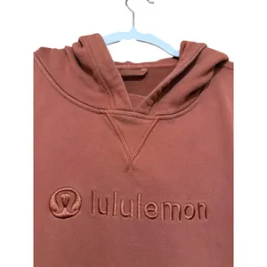 Lululemon M/L All Yours Graphic Hoodie Sweatshirt Dark Terracotta Earthy Neutral thumbnail 8
