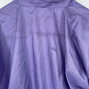 Vintage 90s Reversible Windbreaker Jacket Pink Purple Colorblock Large thumbnail 4