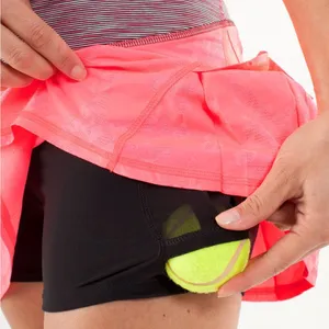 ၁၇Lululemon Run: Pace Setter Skirt Wee Are From Space Deep Coal April Multi thumbnail 8