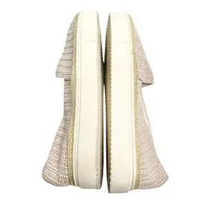 Vince Camuto Relinsta Beige Crochet Knit‎ Platform Slip On Loafers Size 9.5M thumbnail 7