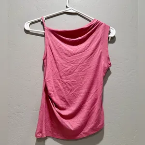 Urban Outfitters Silence + Noise Lia‎ Pink Asymmetrical Tank Top Size XS thumbnail 2