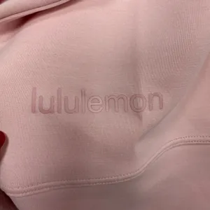 Lululemon 20 Perfectly Oversized Cropped Crew Softstreme Strawberry Milkshake thumbnail 13