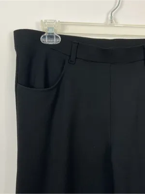 Quince Ultra Stretch Ponte Straight Leg Pants Womens Size Large thumbnail 2