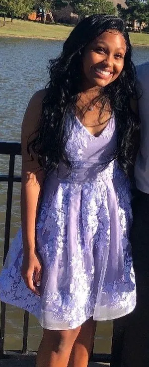 BCX Lavender Dress Homecoming thumbnail 3