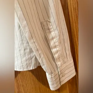Madewell‎ White with Blue Striped Crew Neck Popover Cotton Top Shirt Size XXS thumbnail 9