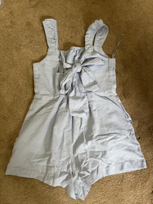 These Three Boutique Blue Romper thumbnail 1