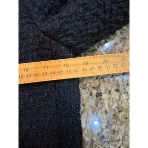 Laundry by Shelli Segal Chunky Knit Black Boucle Coat Size XS Collared thumbnail 11
