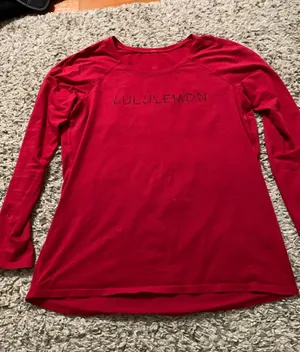 Lululemon Lunar New Year Red Long Sleeve Size 8 thumbnail 1