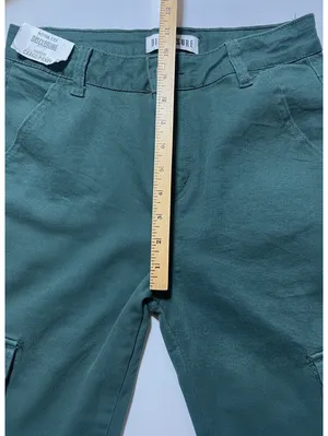 Disclosure High Rise Cargo Pants W7/L32 in Forest Green - St thumbnail 6