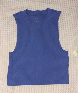 Aerie Purple Tank Top thumbnail 1