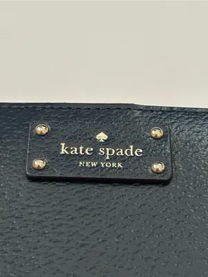 kate spade New York Navy Card Cash and Change Wallet thumbnail 11