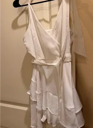 Altar'd State White Romper thumbnail 2