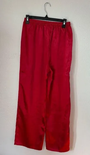 Victoria's Secret Gold Label Red Pajama Set thumbnail 2