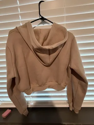 Amazon Cropped Zip-Up Hoodie thumbnail 2