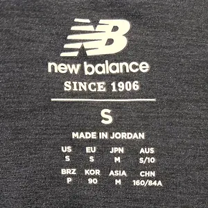 New Balance Sport Spacedye Blue Gray Half Zip Pullover Small‎ EUC thumbnail 6