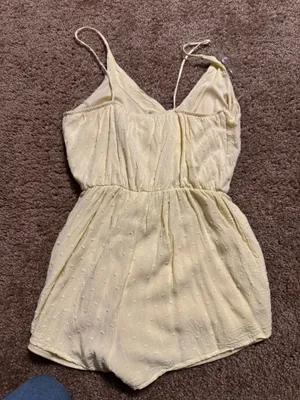 Yellow altard state romper  thumbnail 3