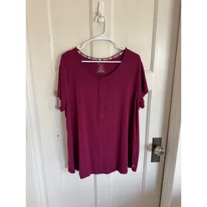 Magnetic Me women's fuchsia pajama set‎ size xxl (20/22) thumbnail 3