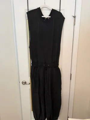 Free People Movement Throw and Go Onesie Black thumbnail 4