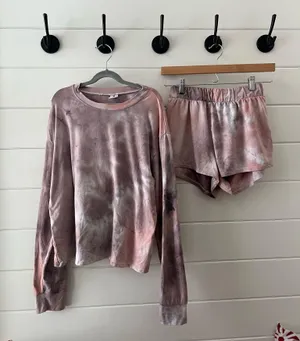 Pink Pajama Set Size M thumbnail 1