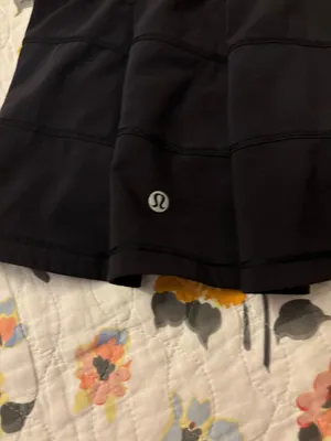 Lululemon Skirt Rival Pace Black 6 thumbnail 3