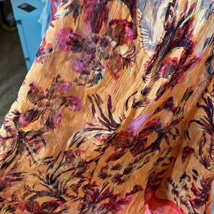 NWOT Intimately Free People Orange Floral Sheer Chemise Slip Dress Boho Sz Large thumbnail 6