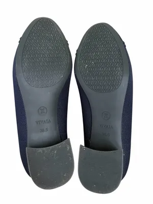 VIVAIA Julie Arch Pro Almond Toe Chunky Heels Size 38.5 US 7.5 thumbnail 5