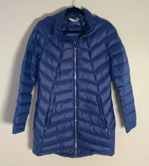 Spyder Down Women's Winter Coat Jacket Navy‎ size medium thumbnail 1