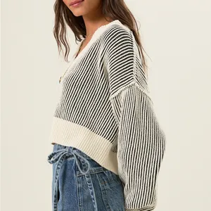 Altar’d State Maria Ribbed Chenille Balloon Sleeve Cardigan Sweater Women’s XXS thumbnail 2