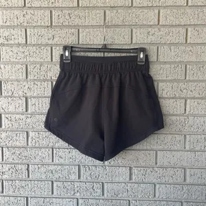 Lululemon Inner Glow Short 3" *Terry Black Size 4 thumbnail 5