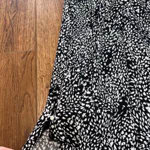 Free People Womens S Looking Love Black Casual Short Sleeve V-Neck Midi‎ Dress thumbnail 7
