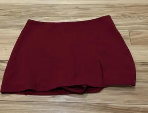Olivaceous Maroon Skirt  thumbnail 1