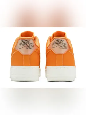 Nike Air Force 1 Low Essential “Orange Peel”Lifestyle‎ Sneakers Size 7.5 Womens thumbnail 2