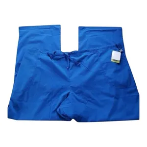 Code Happy Women Royal Blue Medical Scrub Pants 4XL Antimicrobial Protection thumbnail 2