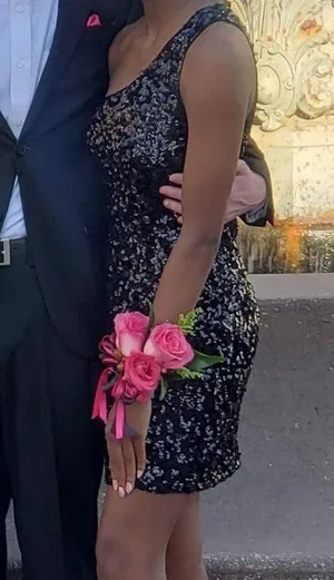 Cute homecoming dress Black thumbnail 1