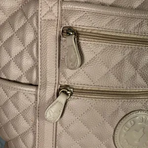 DD Bird The Taupe Leather‎ Nash With Changing Pad Diaper Bag Luxury Shoulder thumbnail 12