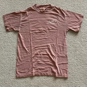 Comfort Colors Chi Kappa Phi Chickadees T-Shirt Bow Size Small Yam Brown EUC thumbnail 1