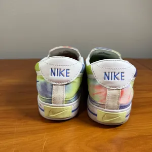 Nike Court Legacy Print Slip On Tie Dye Colorful Flat‎ Sneaker CZ1752-900 W8.5 thumbnail 4
