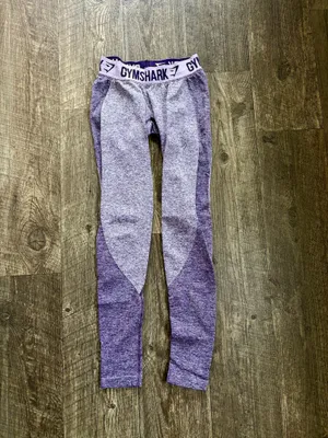 Purple Gymshark Flex Leggings thumbnail 3