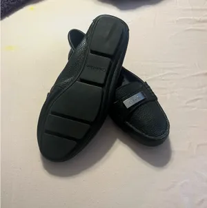 Calvin Klein black leather loafer thumbnail 4