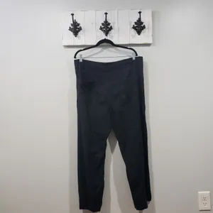 Anthro Maeve Colette Pants 24 Black Wide Leg thumbnail 2