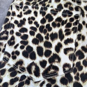 Frame‎ Womens Size 27 Ali High Rise Cigarette Leopard Print Jeans Trendy Chic thumbnail 11
