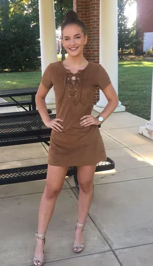 Express Suede Dress  thumbnail 1
