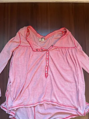 Free People Pink Long Sleeve thumbnail 3