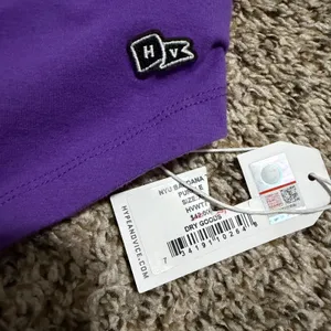 Hype and Vice NYU New York University Bandana Tube Top Purple XL NEW thumbnail 2