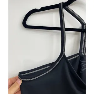 Nike Black Training Sports Bra XL Strappy Activewear Top Workout NEW Womens thumbnail 7